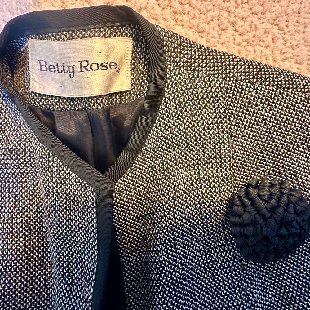 Vintage Betty Rose Wool Coat